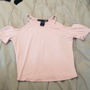 Pink Crop Top